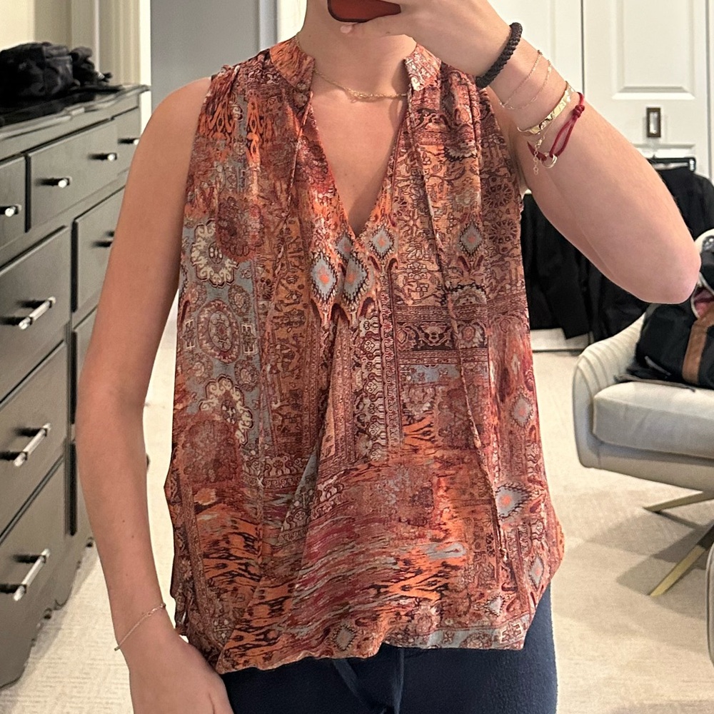 Veronica M Arielle Surplice Top